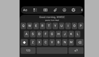 iOS 27 keyboard