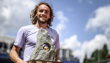 Stefanos Tsitsipas wins first ATP Tour title in 16 months after beating Raphael Collignon in Swiss Open final - 'It was decided on destiny'