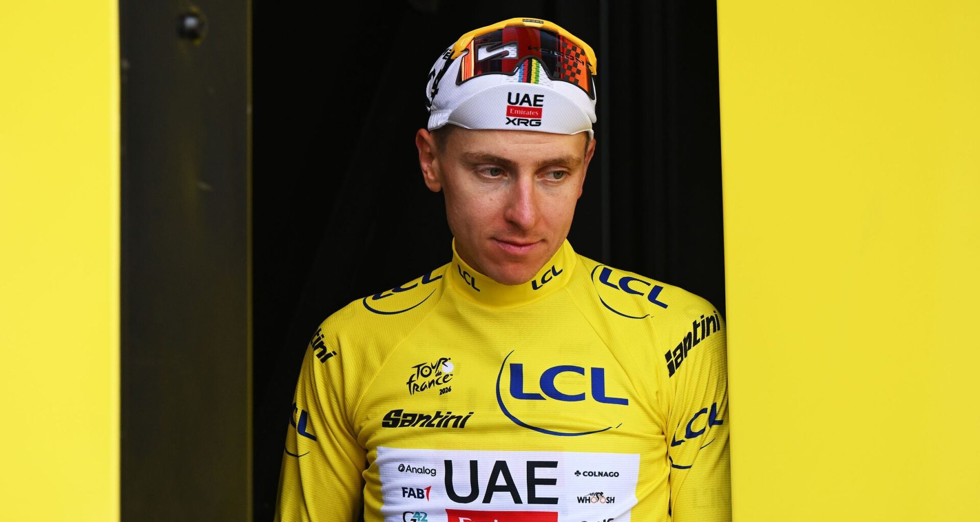 Tour de France leader Tadej Pogacar claims 'I've improved' as rivals struggle in 'hellish hot' conditions