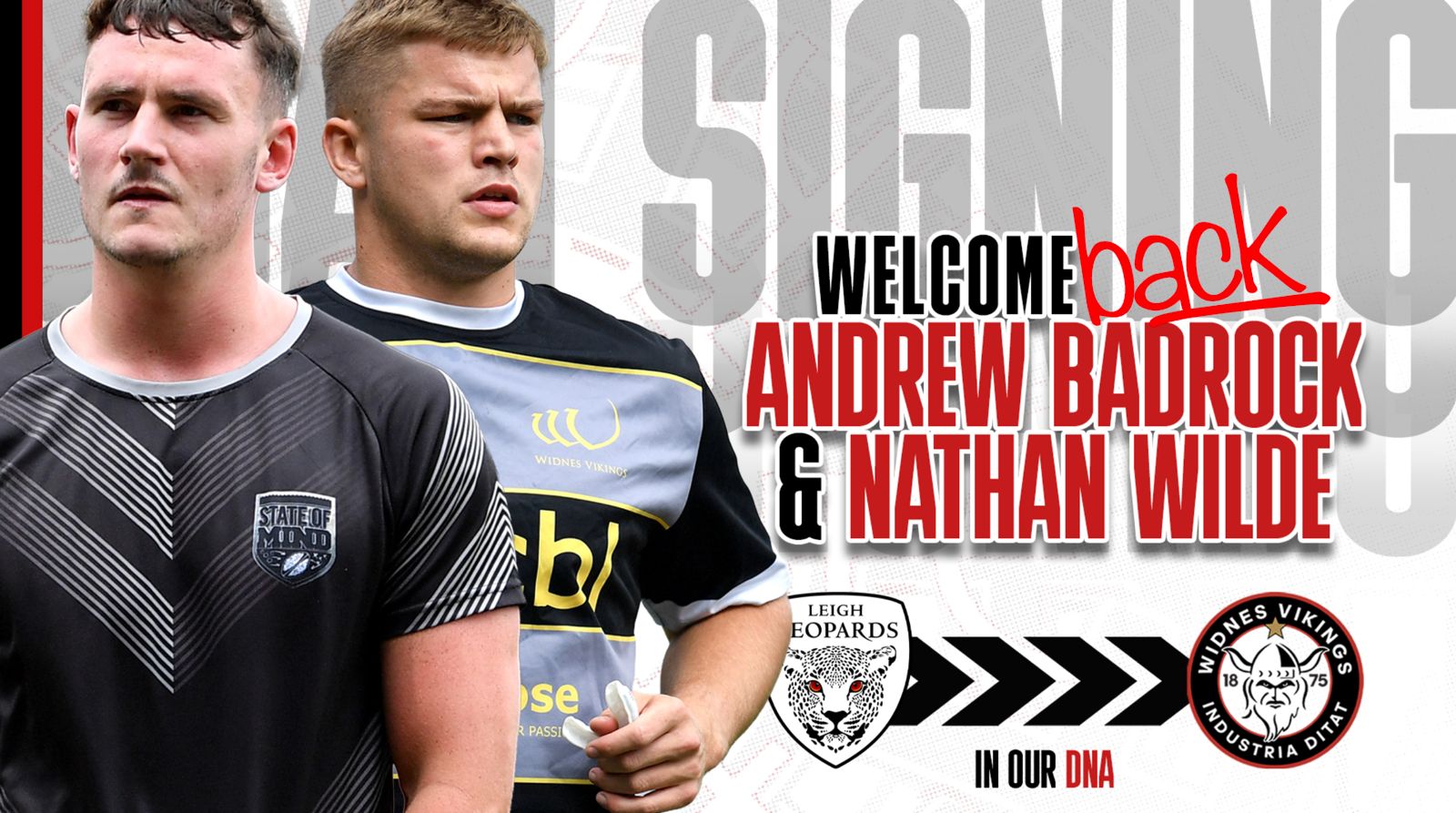 Leigh Leopards duo arrive on loan