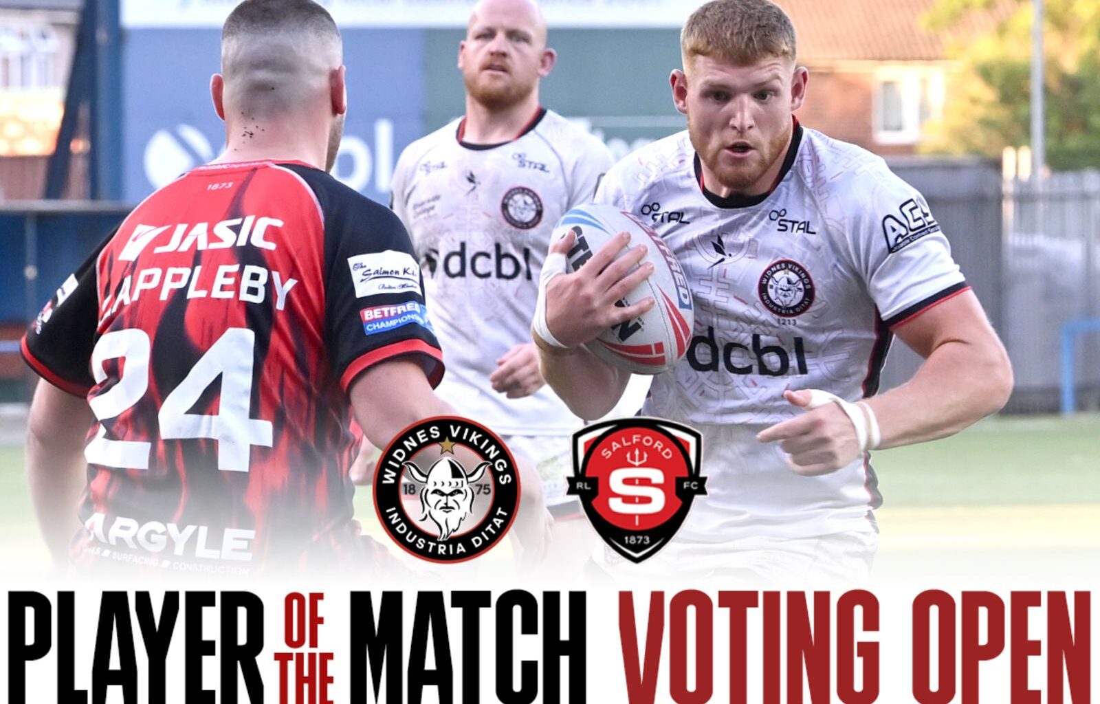 Vote: Vikings Player of the Match vs Salford RLFC (H)