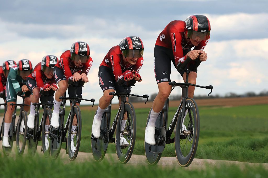 Lotto-Intermarch&eacute; during a TTT early in 2026