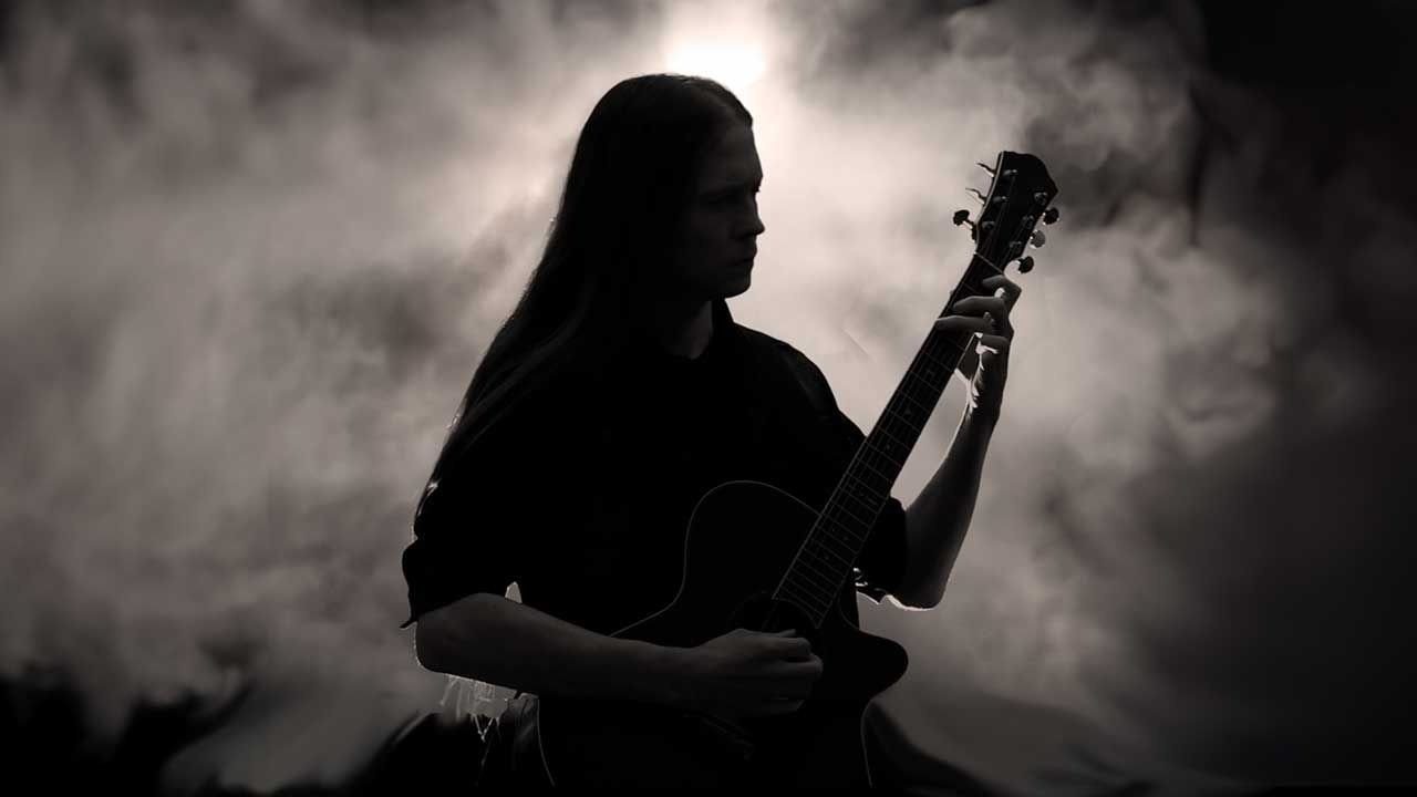 Jered Threatin pictured in silhouette