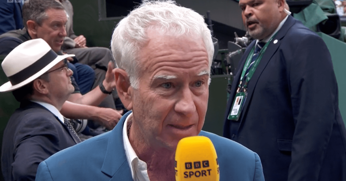 John McEnroe annoyed by Serena Williams question on BBC after Wimbledon defeat - Metro.co.uk
