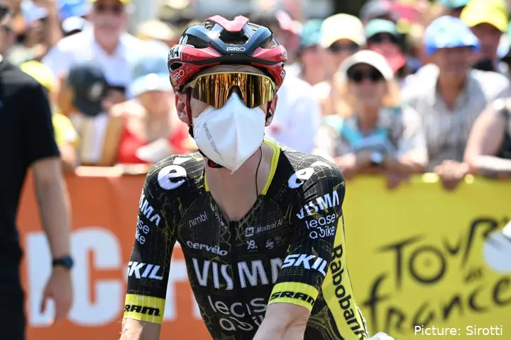 Jonas Vingegaard at the Tour de France