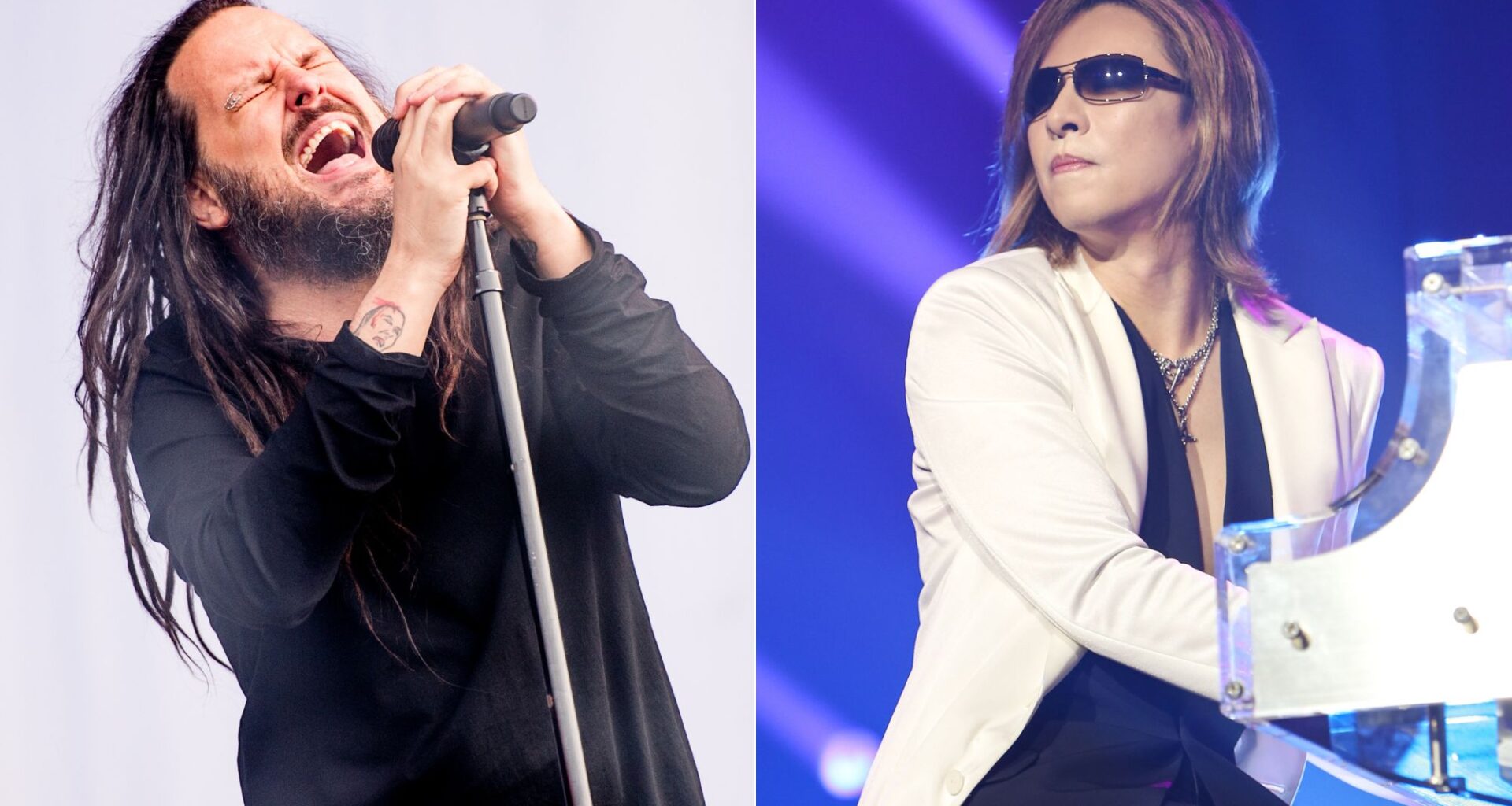 Watch KoRn’s Jonathan Davis join Yoshiki for soaring orchestral performance of 'Freak On A Leash’