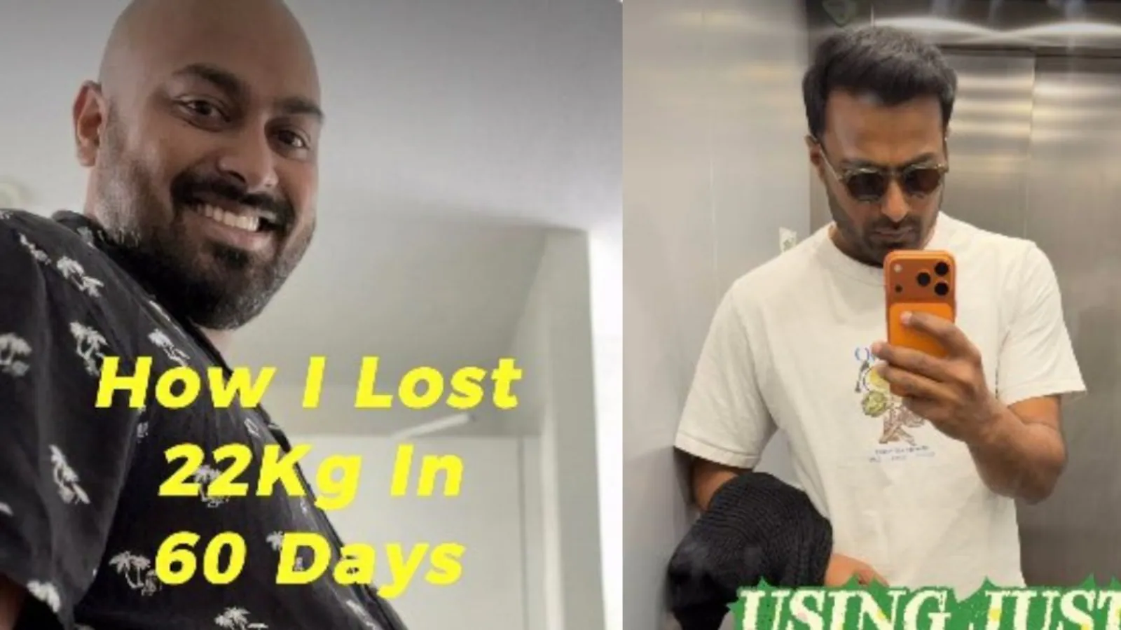 From 110 Kg To 88 Kg: How Kerala Businessman Lost 22 Kg In 60 Days With High-Protein Diet