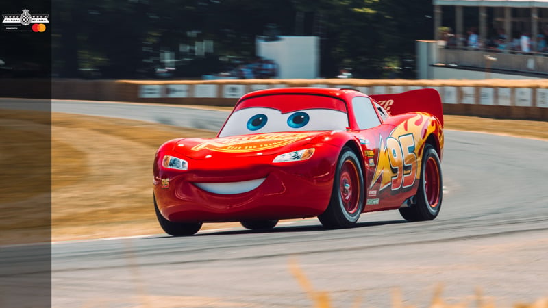 Lightning McQueen electrifies the 2026 Festival of Speed