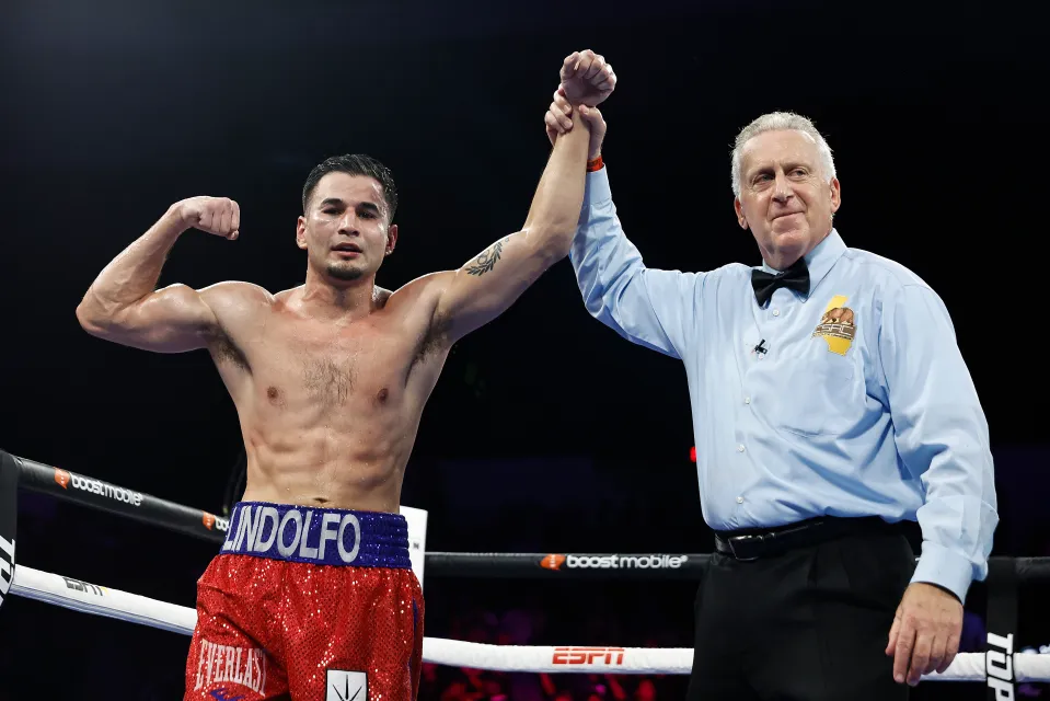 Delgado is expected to feature on the blockbuster bill as one of Mexico's fighters