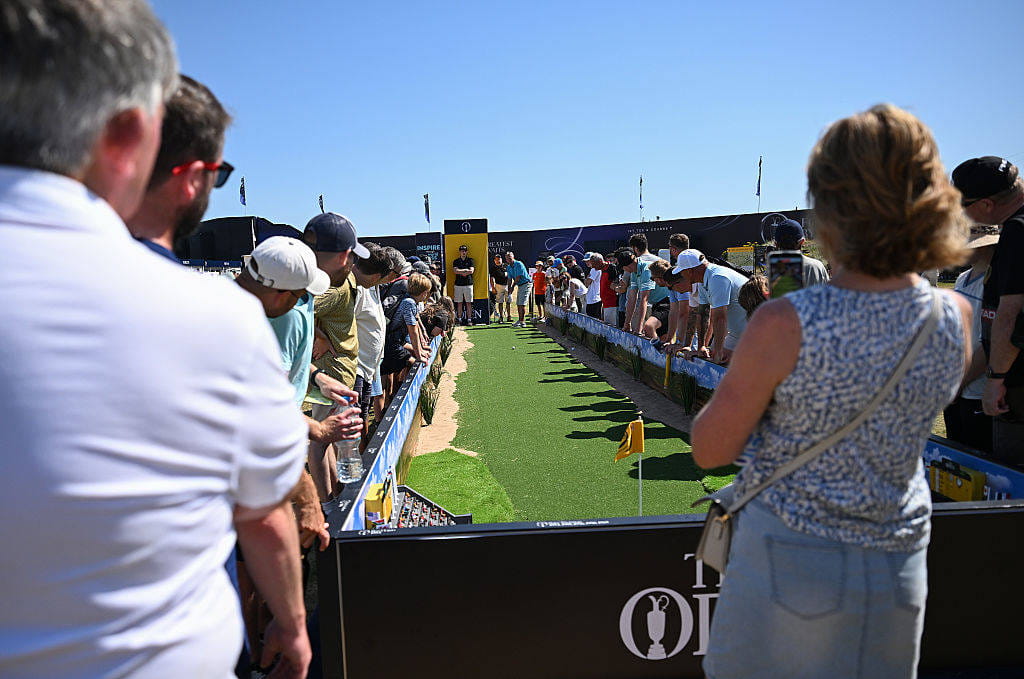 The Long Putt challenge at Royal Birkdale