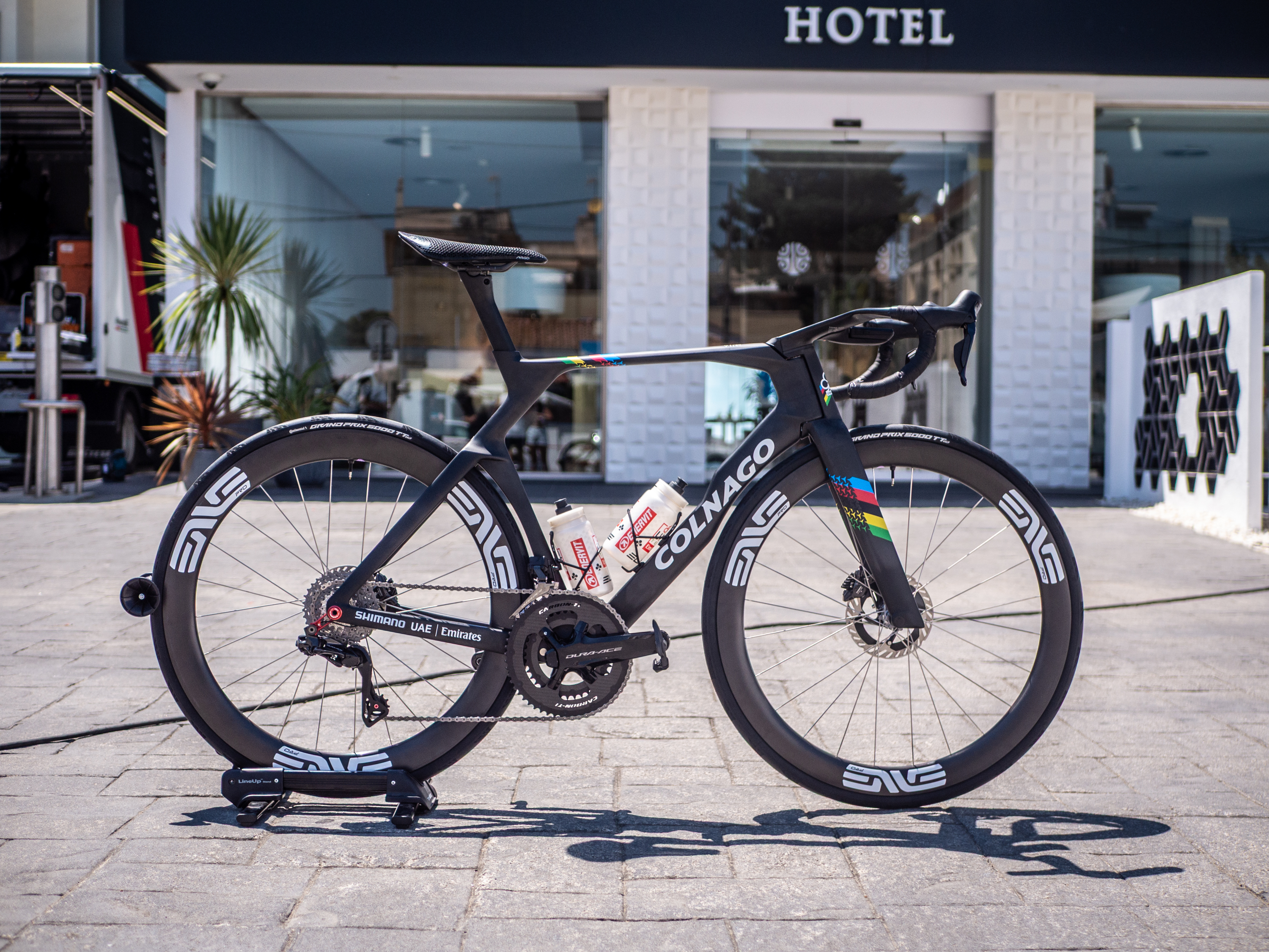 Tadej Pogacar's Colnago Y1Rs road bike