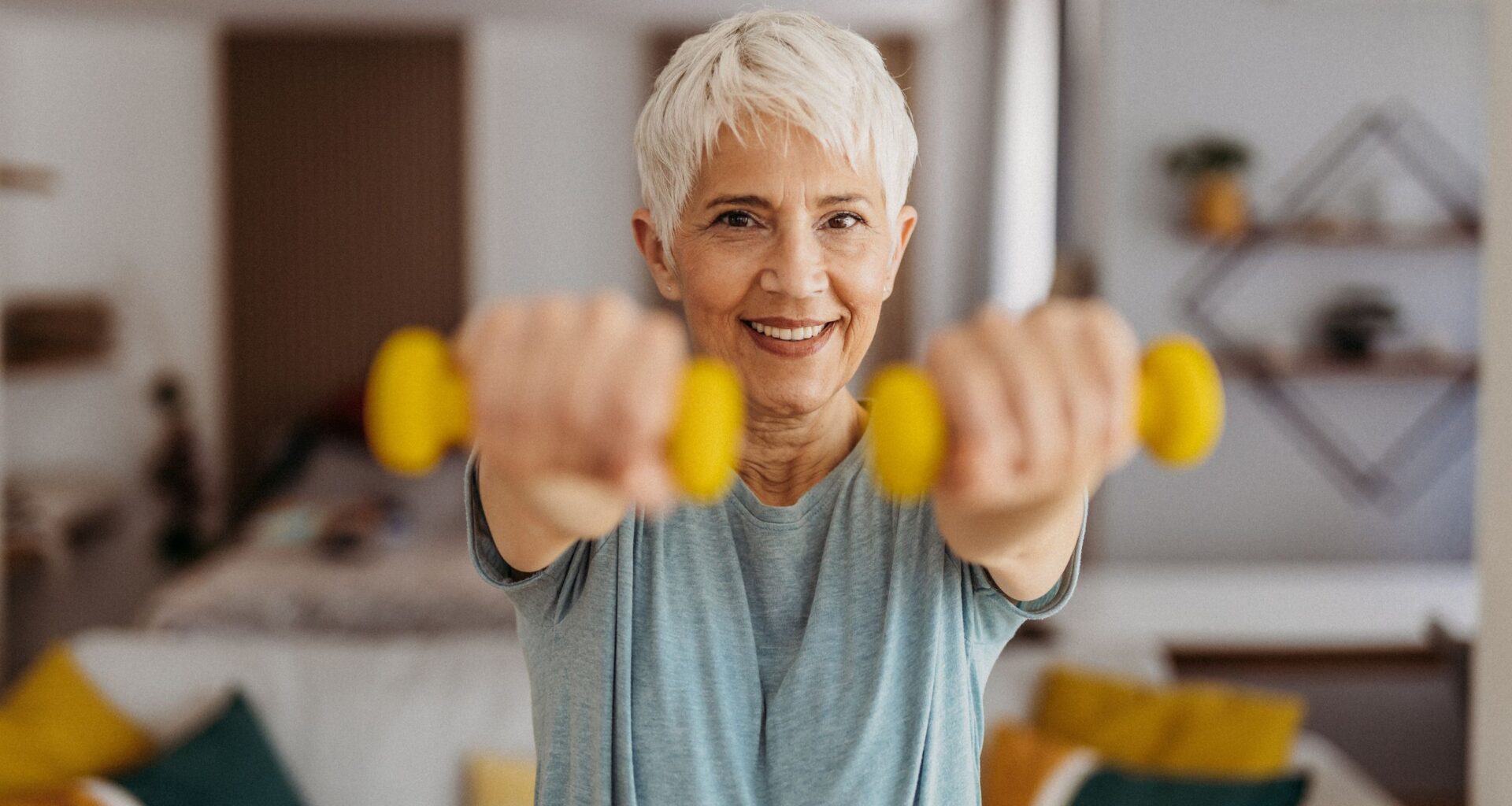 All you need is a set of dumbbells and these five simple exercises to build stronger arms
