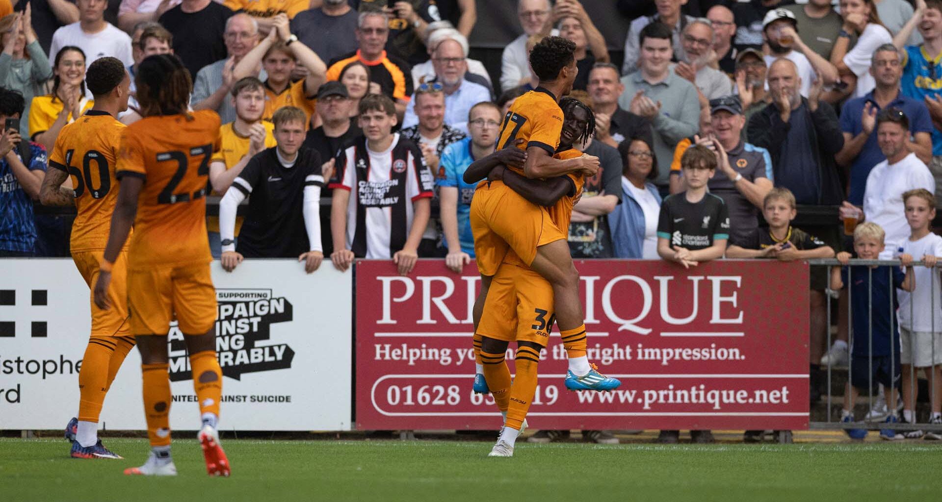 Report | Maidenhead 0-1 Wolves | Men's First-Team | News