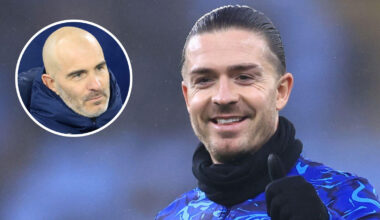 Man City manager Enzo Maresca, winger Jack Grealish