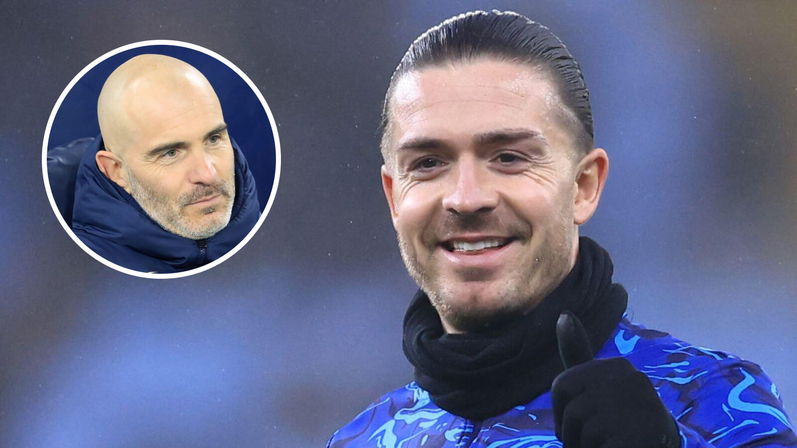 Man City manager Enzo Maresca, winger Jack Grealish