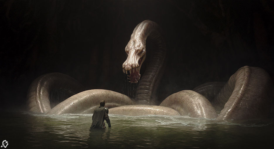How ILM Created the Dragonsnake in The Mandalorian and Grogu