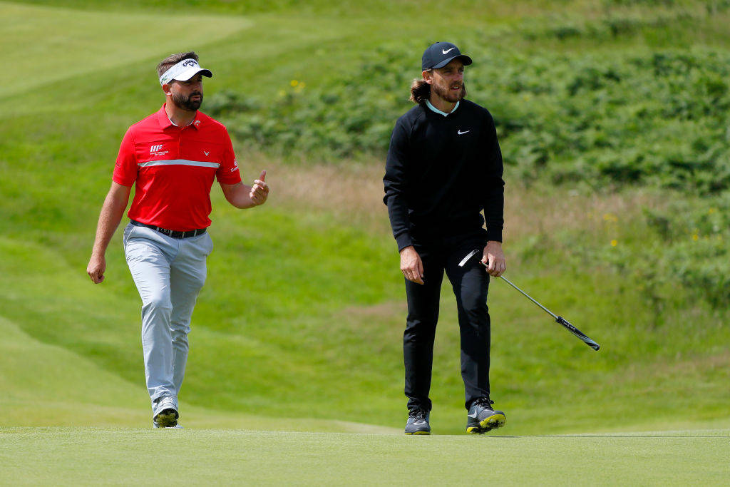 Matthew Baldwin and Tommy Fleetwood ahead of The 148th Open at Royal Portrush