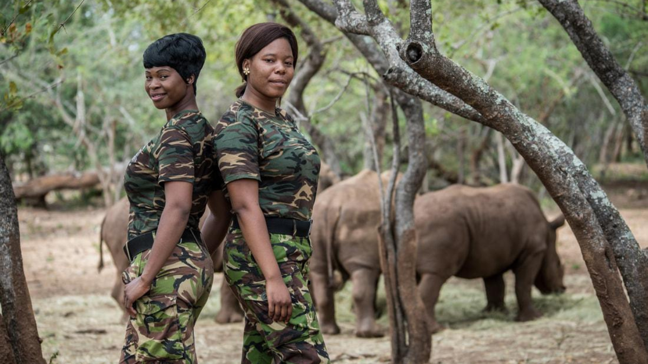 Meet the Black Mambas: In one of South Africa's regions hardest hit by poaching, 36 unarmed women patrol the frontline and protect endangered rhinos