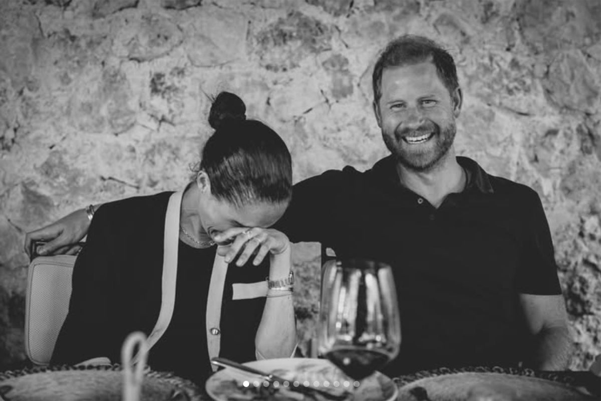 Duchess of Sussex releases new summer holiday snaps featuring Prince Harry and their children - The Independent