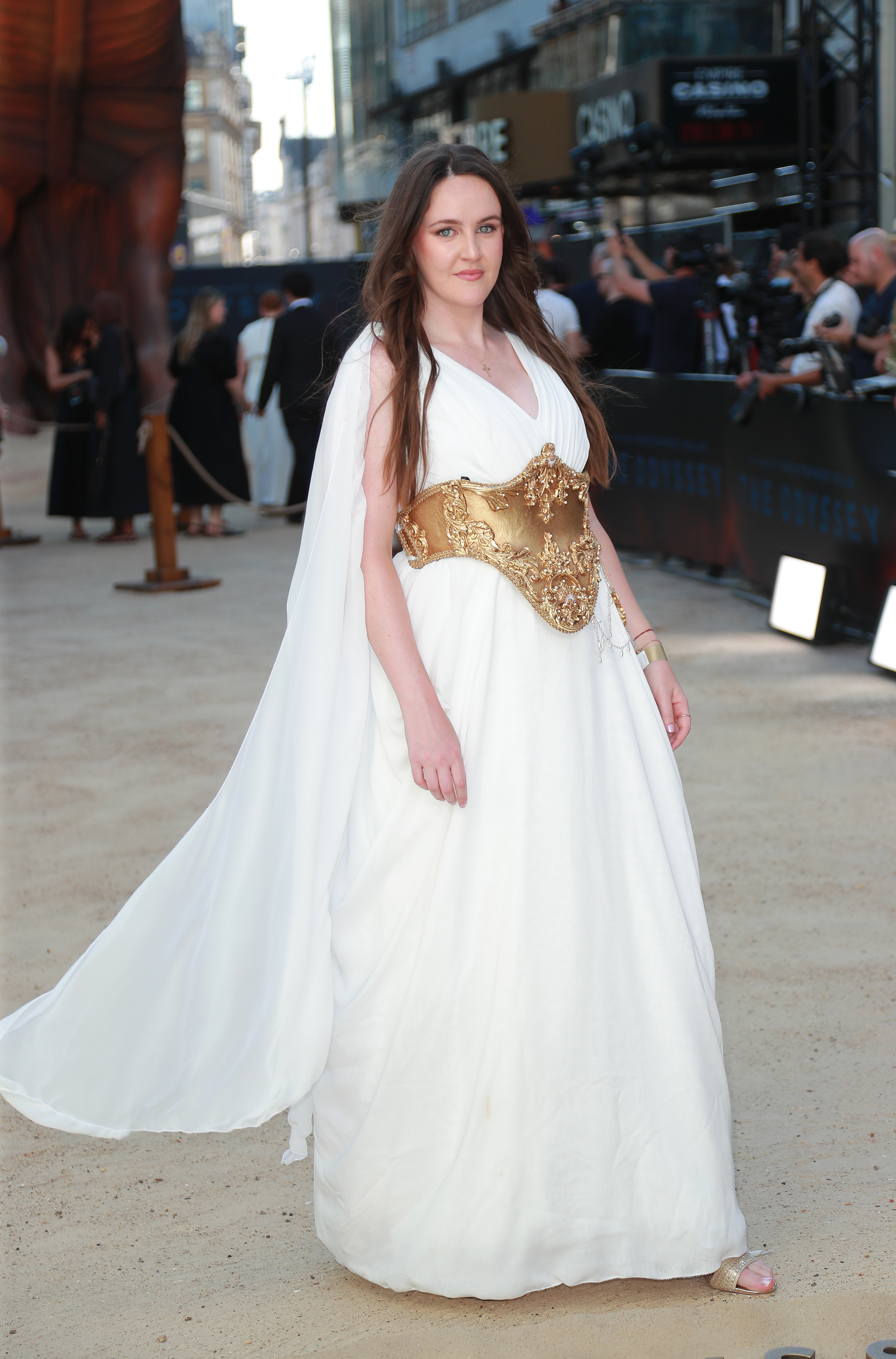  Melissa Maddock attends the UK premiere of The Odyssey in London