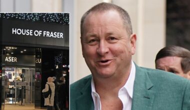 Mike Ashley joins bidding to take over iconic British retailer
