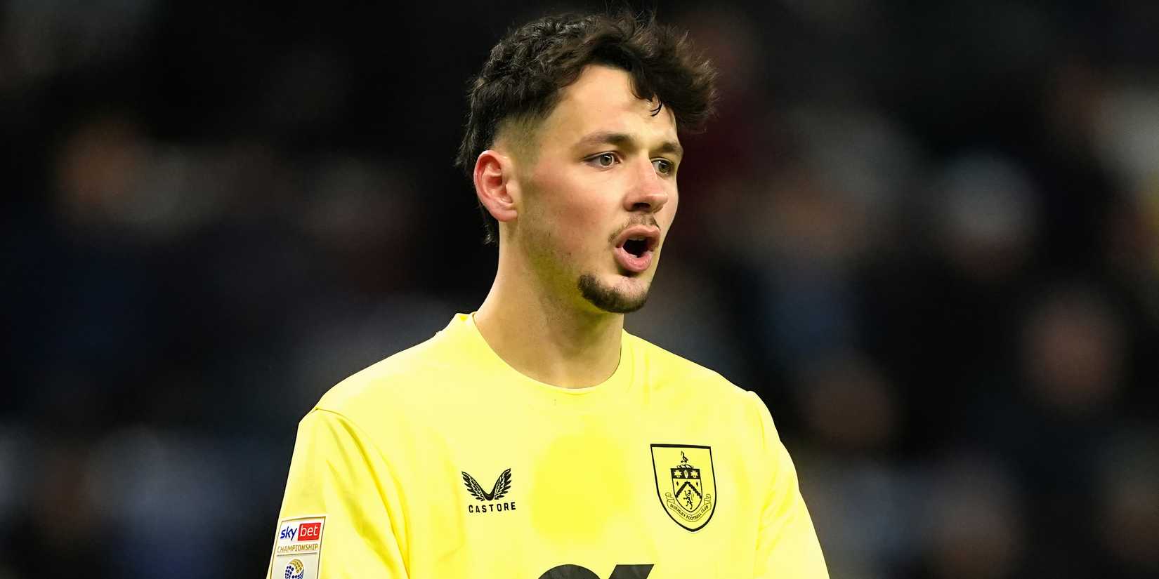 James Trafford in action for Burnley