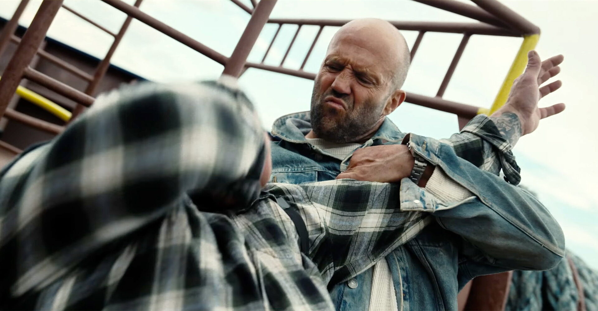 Intense Trailer #2 for Jason Statham's 'Mutiny' Cargo Ship Action Movie