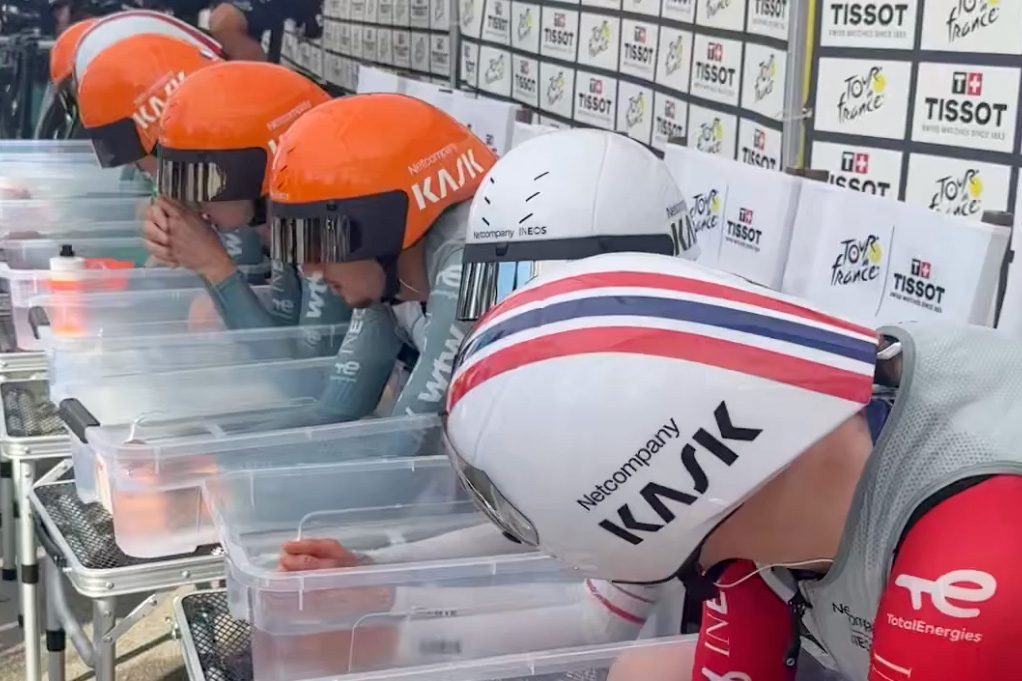 ‘Cycling just got weirder’ – Netcompany-Ineos adopt peculiar tactic for Tour de France team time trial