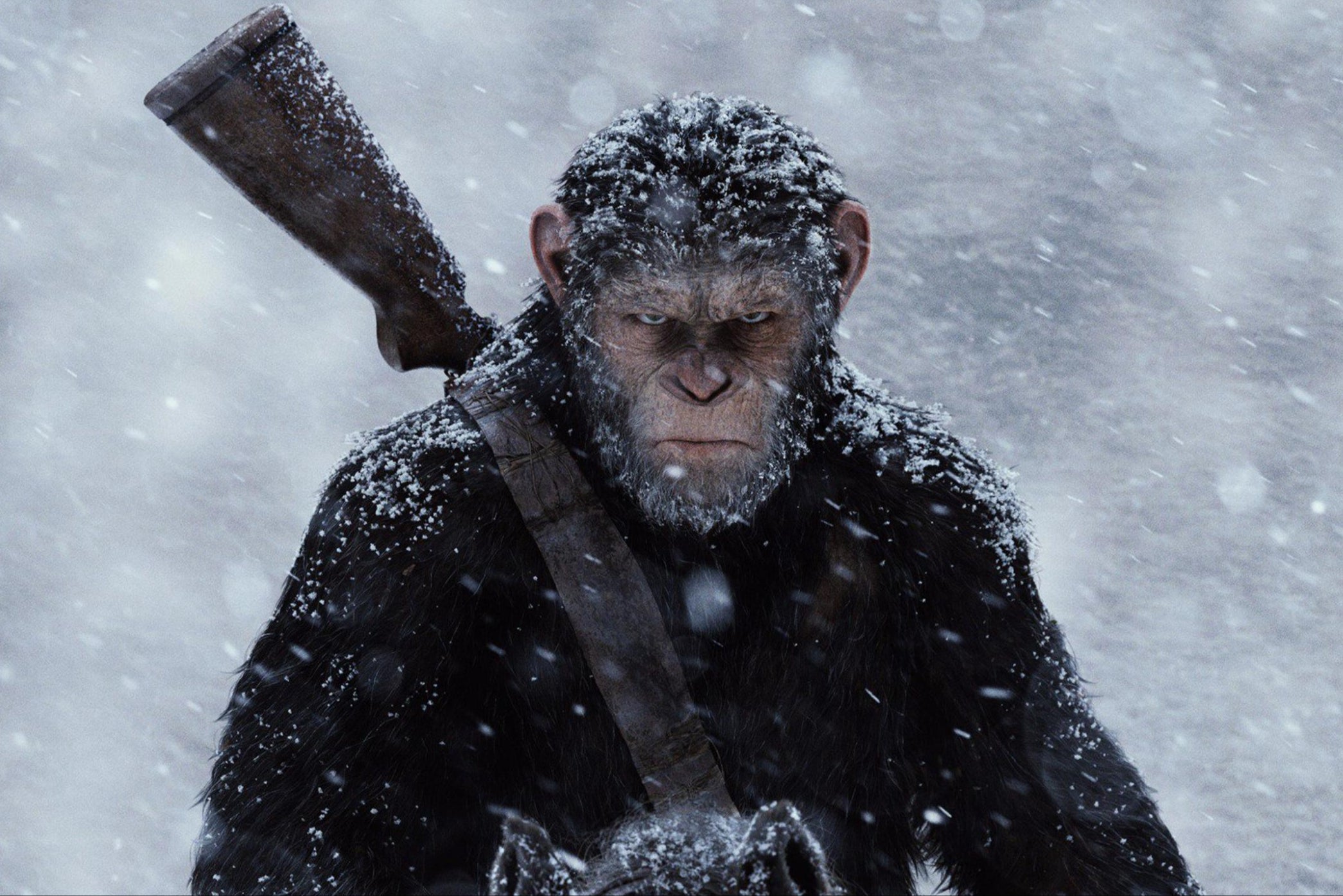Serkis as Caesar the ape in ‘War for the Planet of the Apes’