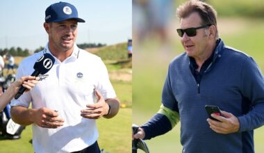Sir Nick Faldo has told Bryson DeChambeau he doesn't have the game to win an Open Championship.