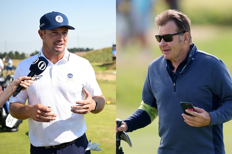 Sir Nick Faldo has told Bryson DeChambeau he doesn't have the game to win an Open Championship.