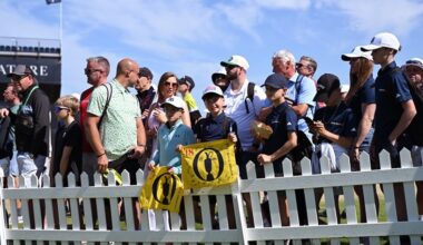 Sir Nick Faldo says the Open and Ryder Cup should 'look after the fans'.