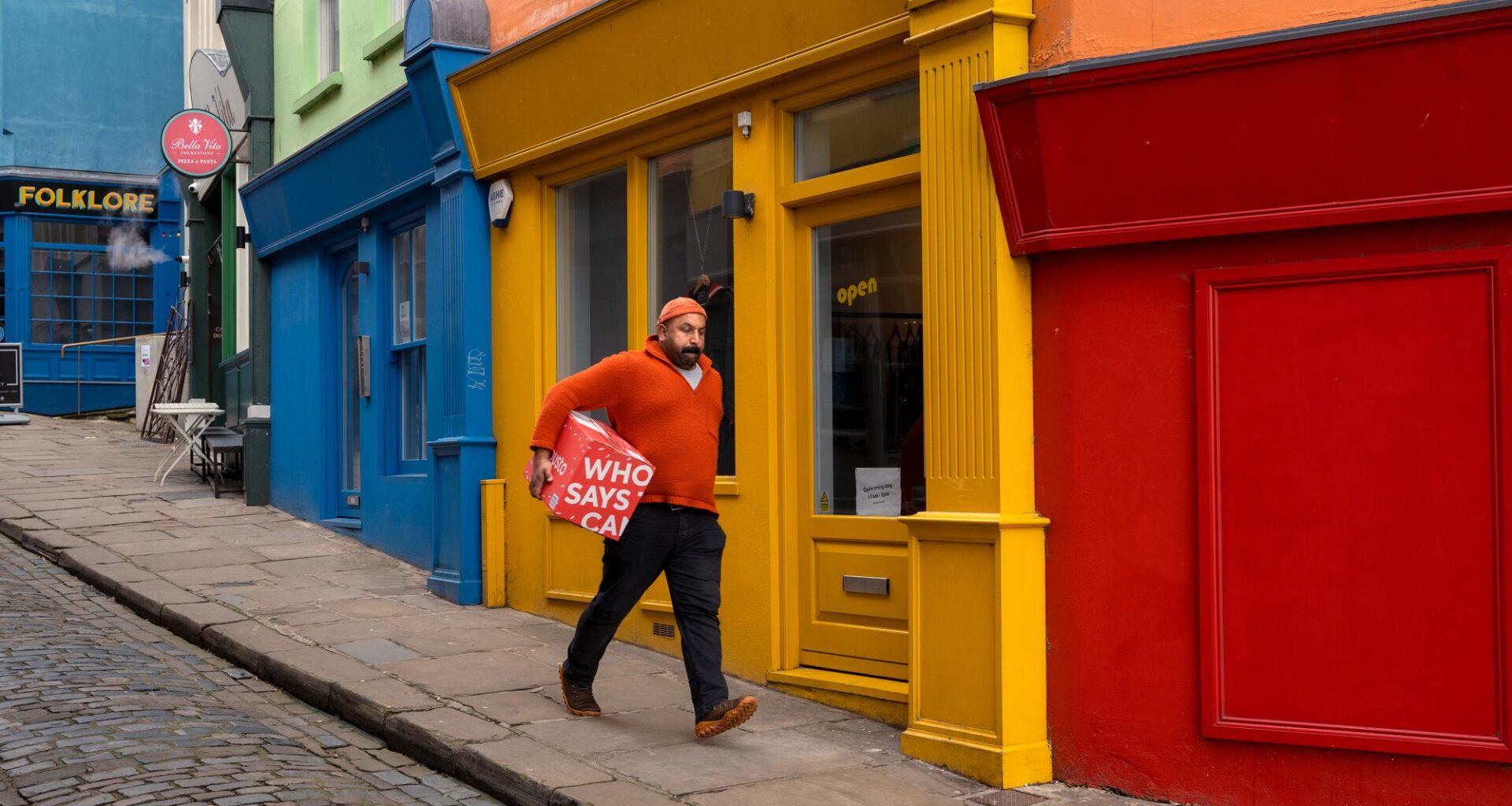 The world is turning beige, but this street photographer fought back, spending 15 years hunting down Britain's brightest, boldest spots for his new photobook – and the results are sublime!