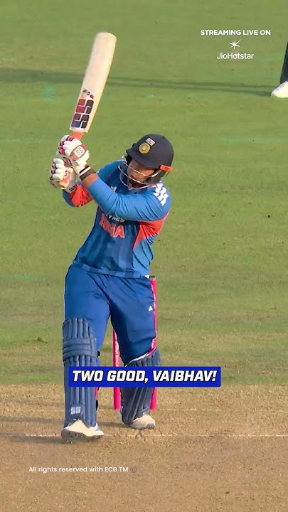 Back-to-back maximums from #VaibhavSooryavanshi. | #ENGvIND - YouTube