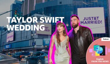 BBC Learning English - Learning English from the News / Taylor Swift marries Travis Kelce at Madison Square Garden