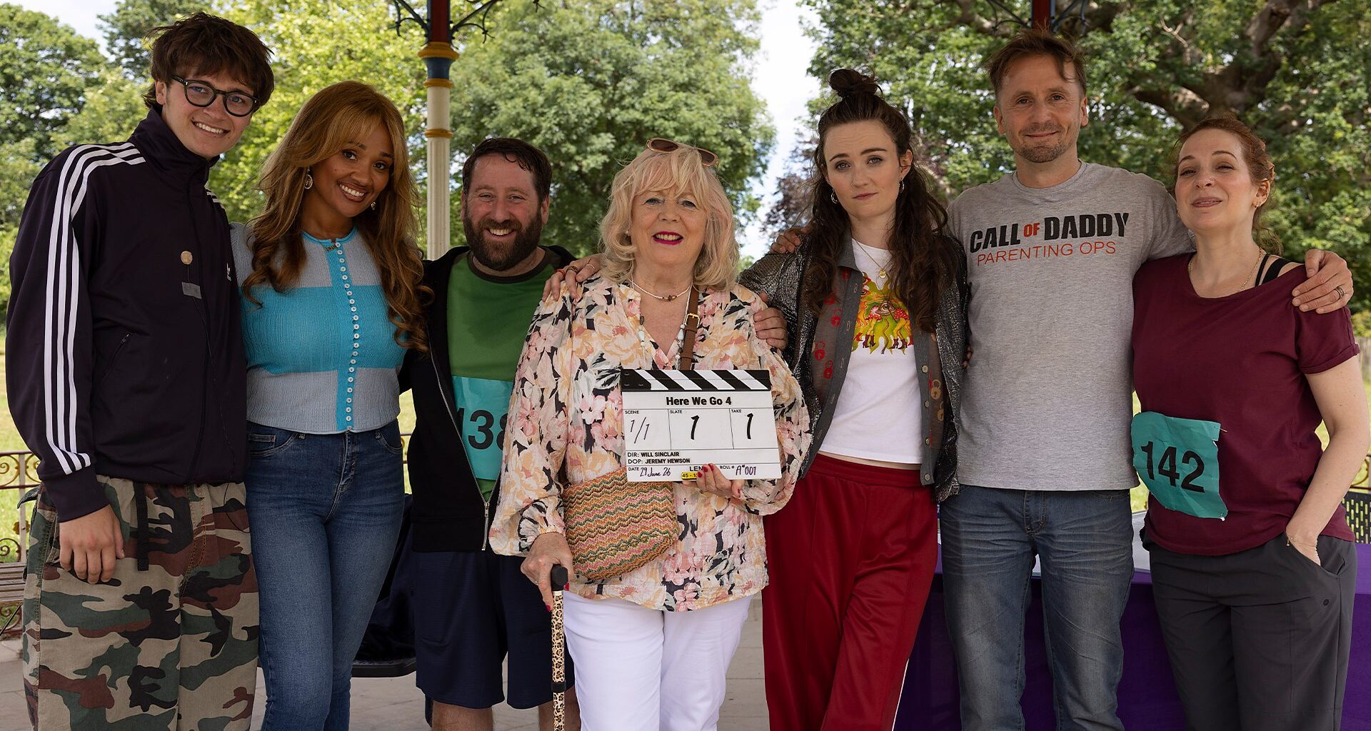 Filming begins on BBC's hit comedy Here We Go