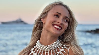 Headshot of Strictly Come Dancing Professional Dancer Aleksandra Isaeva. 