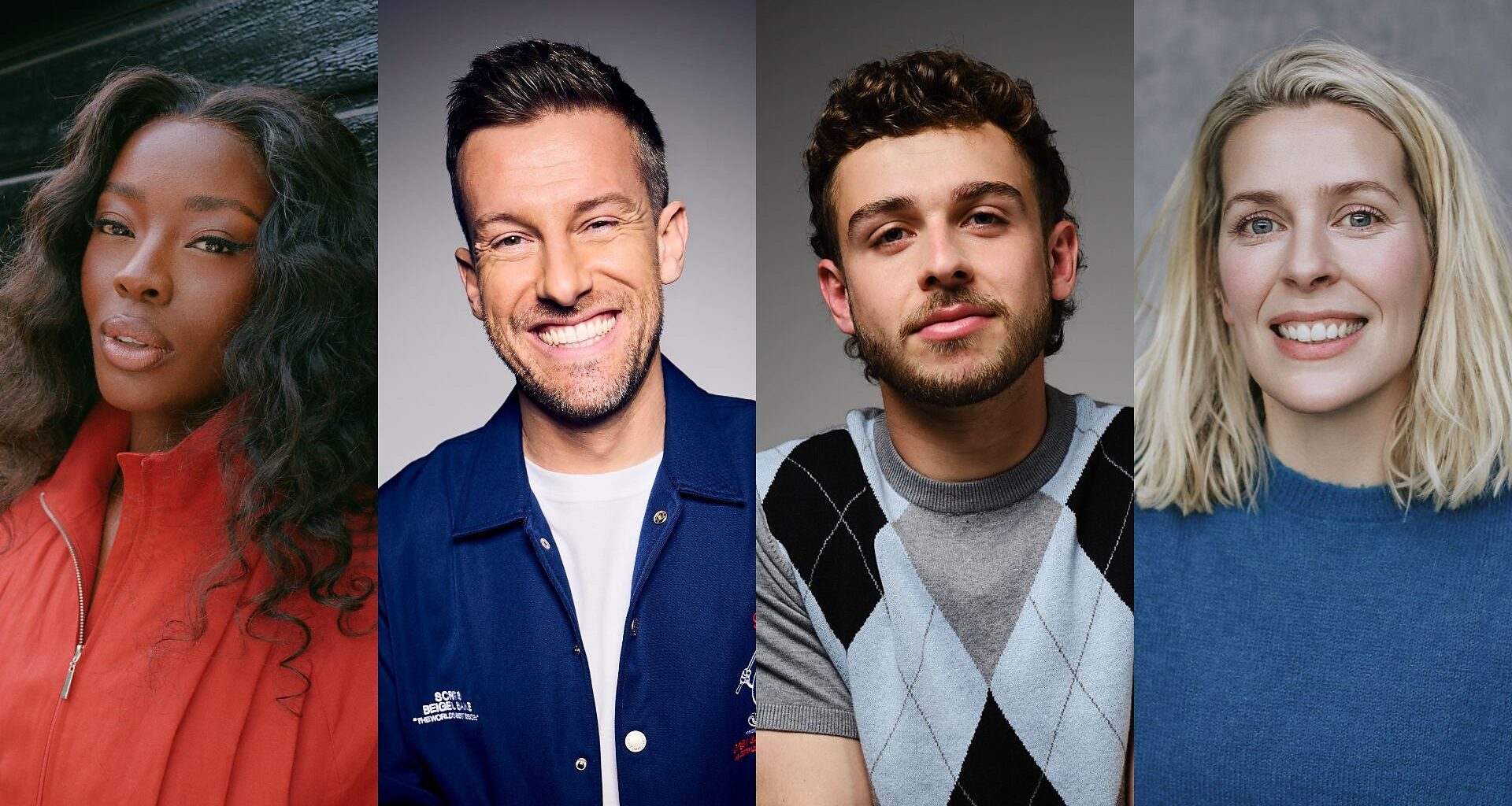 Celebrities Ready? AJ Odudu, Chris Ramsey, George Clarke, and Sara Pascoe to take on the might of the Gladiators in new celebrity special