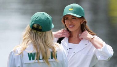 Paulina Gretzky hit the golf course dressed for success and won, Brooks Nader in her Baywatch red & a squirrel