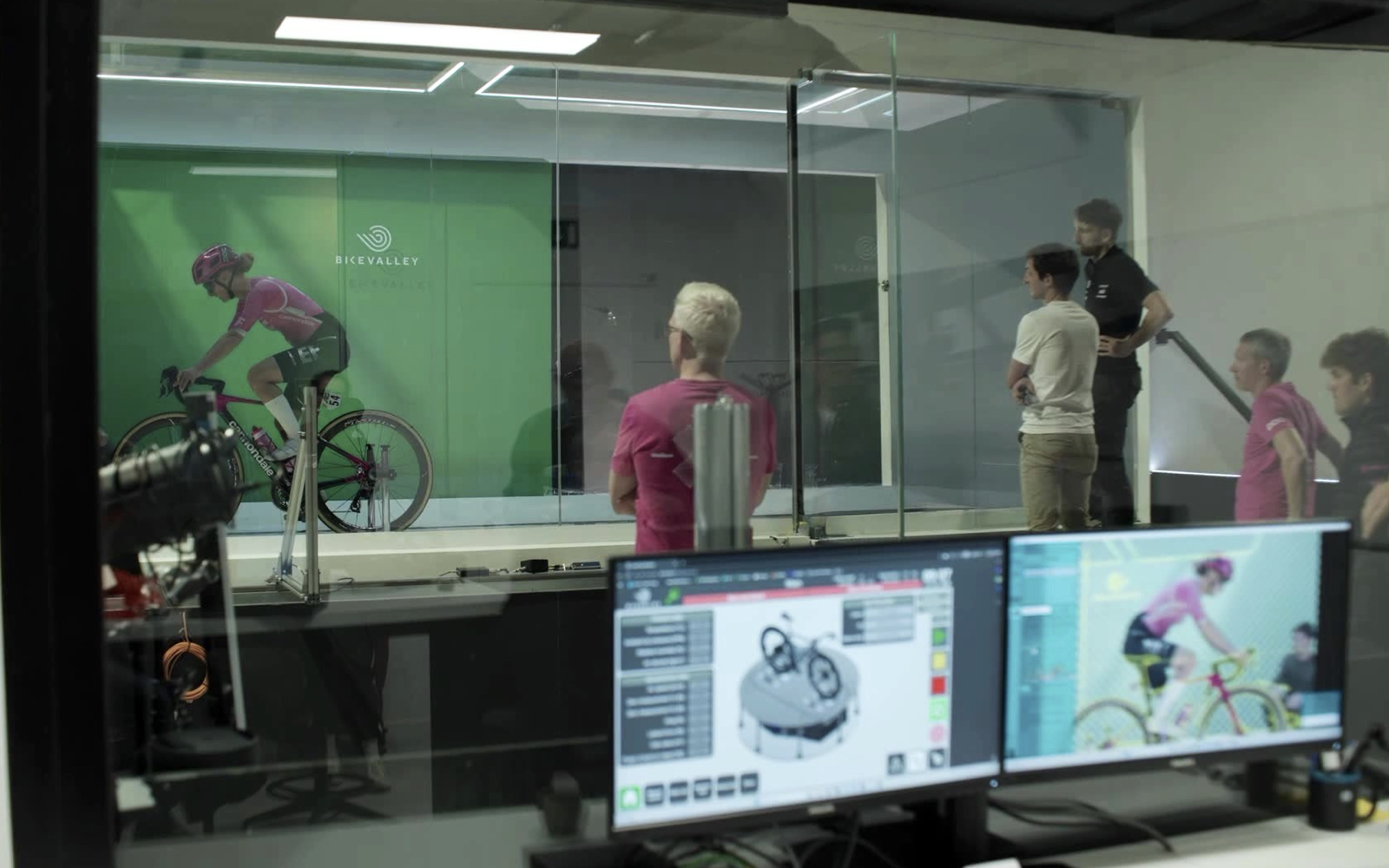 Assos/EF Education wind tunnel testing