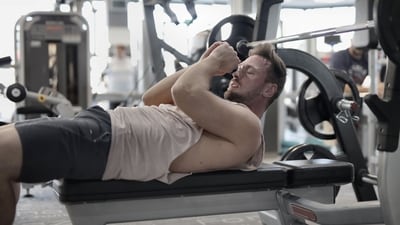Overtraining is when one works out without giving themselves time to recover. (Pexel)