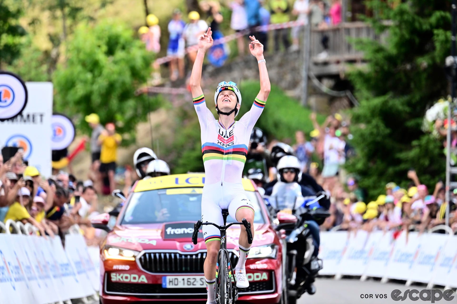 Tour stage 6: Pogačar lays waste to the field on the Col du Tourmalet