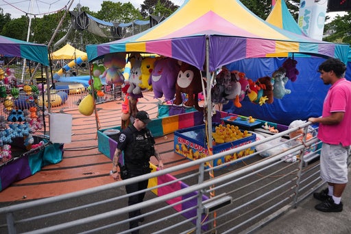 Seattle Police have said that the two people responsible may have been shooting at each other, not aiming for visitors to the food festival