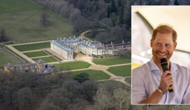 Prince Harry 'spotted leaving Princess Diana's family home' after Archie and Lilibet's reunion with King Charles