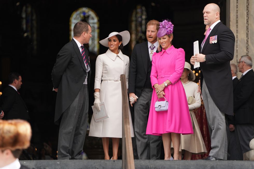 Prince Harry and Mike Tindall
