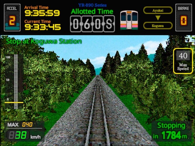 Retro Rail Go!