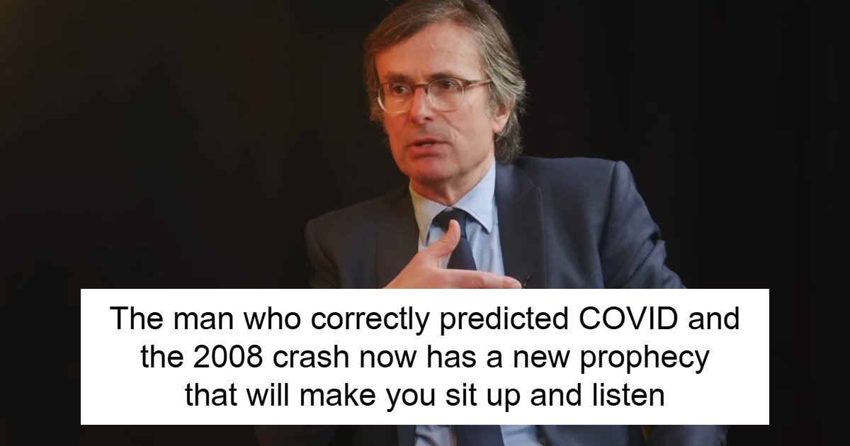 Journalist Who Predicted Covid And The 2008 Market Crash Makes Another Shocking "Prophecy"