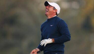 Rory McIlroy had an unexpected meeting with his fellow six-time major champion at this year's Open Championship venue...