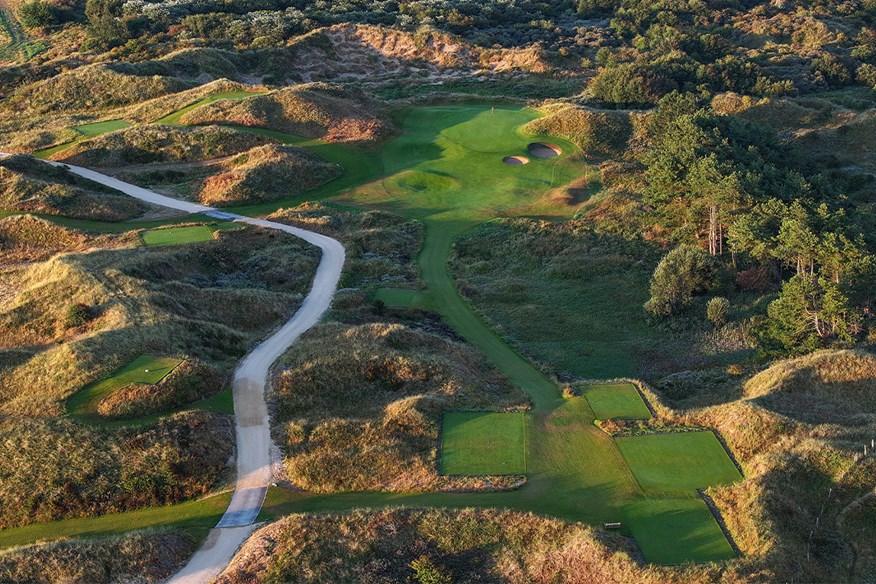 The 12th hole at Royal Birkdale, home of the 2026 Open Championship.
