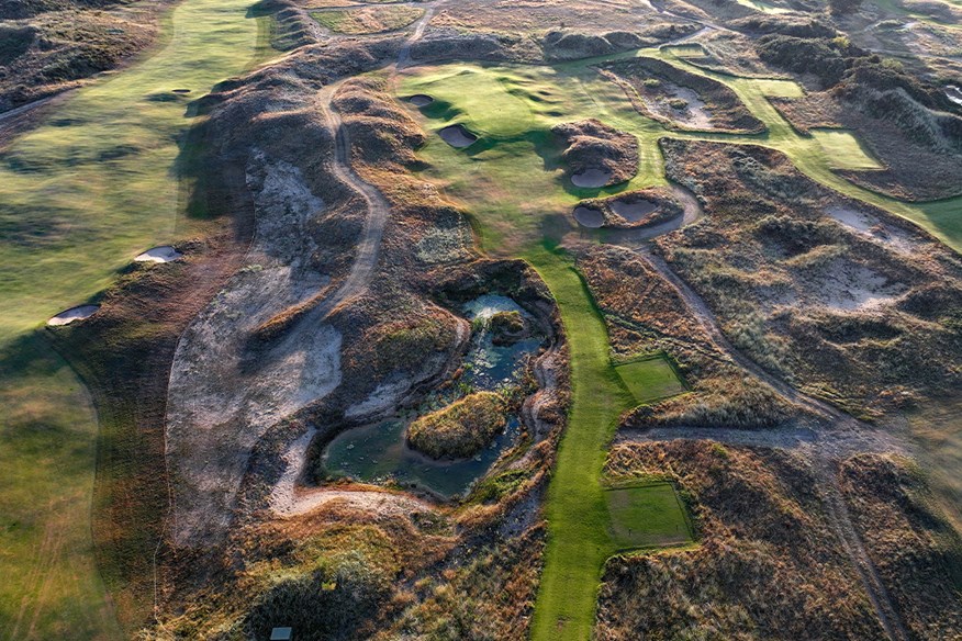 The 15h hole at Royal Birkdale, home of the 2026 Open Championship.